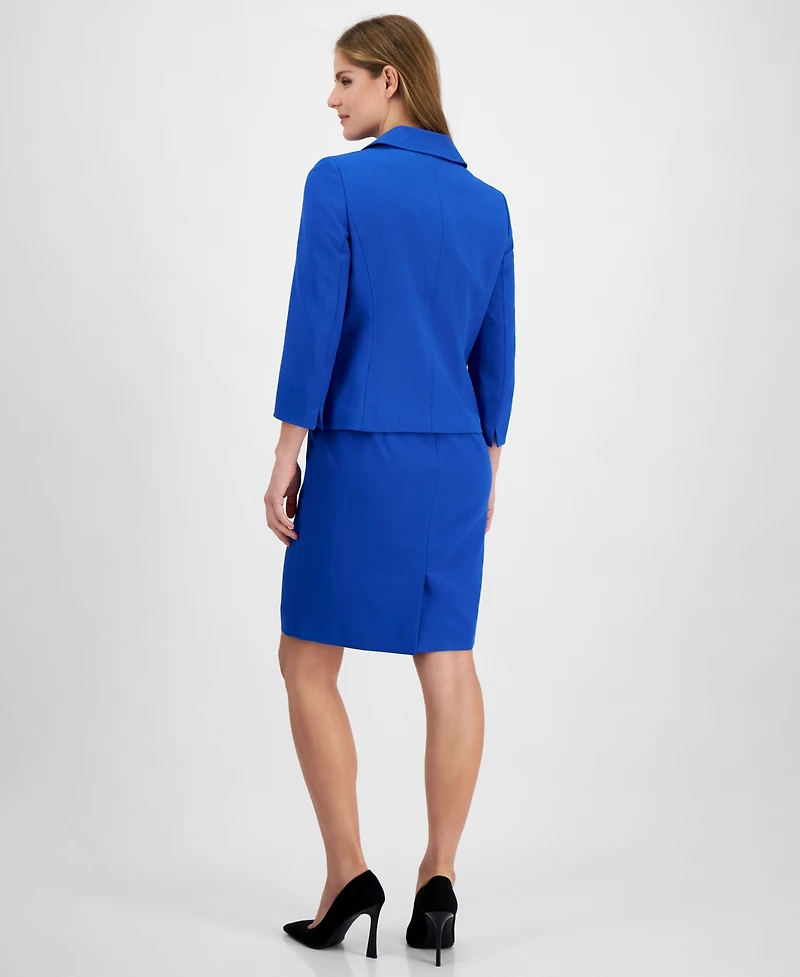 Le Suit Women's Seamed Dress Set