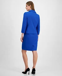 Le Suit Women's Seamed Dress Set