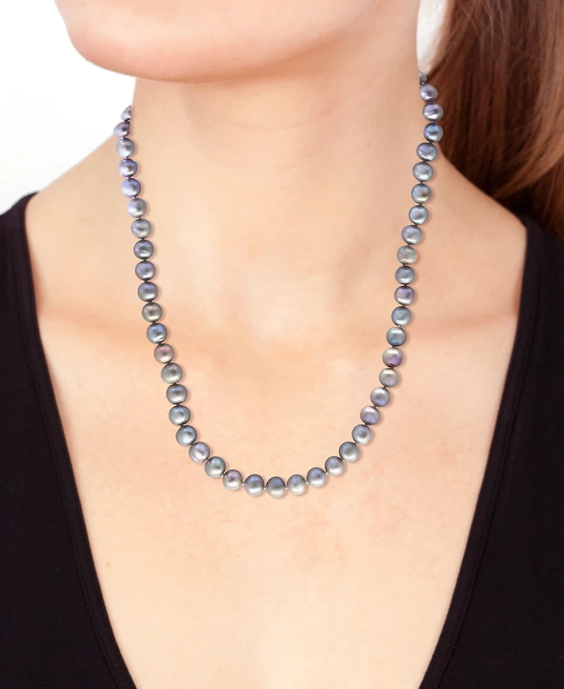 Effy White Cultured Freshwater Pearl (7 mm) 18" Statement Necklace (Also Gray, Pink, & Multicolor Pearl)