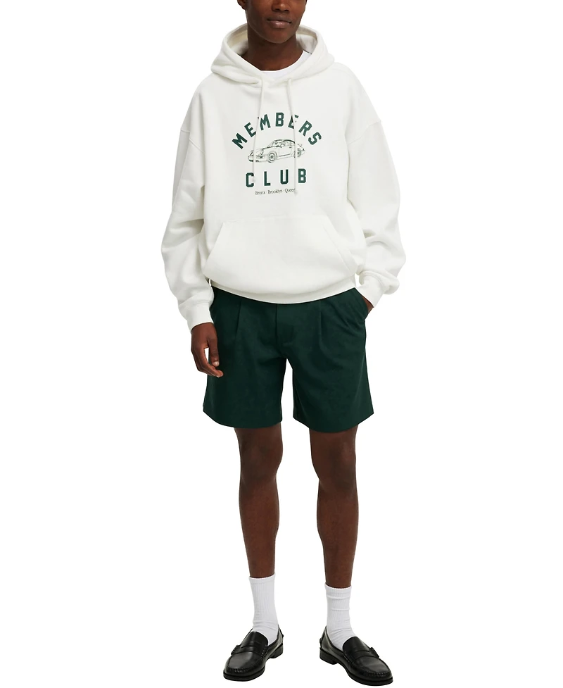 Cotton On Men's Box Fit Graphic Hoodie