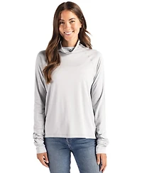 Cutter & Buck Women's Coastline Epic Comfort Recycled Funnel Neck