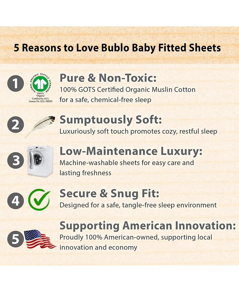 Bublo Baby Bassinet Sheet Set for Boy and Girl, 3 Pack 100% Muslin Cotton, Universal Fitted Oval, Hourglass & Rectangle Mattress, Fi