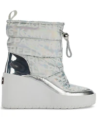 Karl Lagerfeld Paris Women's Berdina Wedge Booties