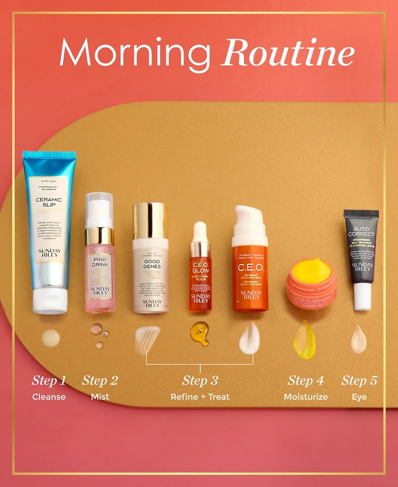 Sunday Riley 8-Pc. Mini Wake Up With Me Skincare Set