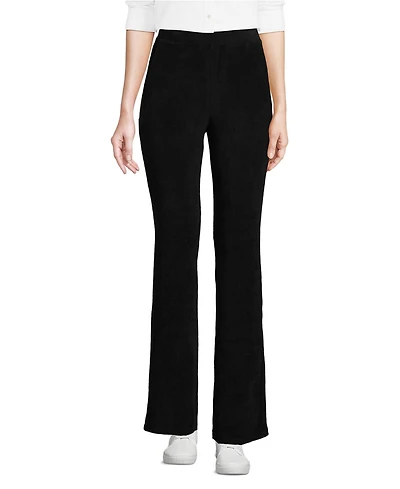 Lands' End Women's Sport Knit High Rise Corduroy Bootcut Pants