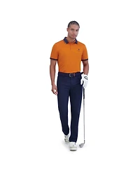 Ben Sherman Men's Checker Rib Tech Pique Sports Fit Polo Shirt