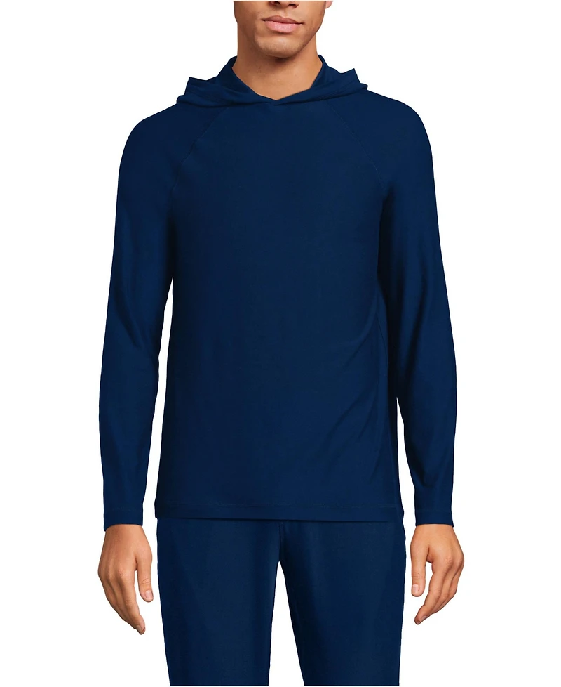 Lands' End Men's Long Sleeve Weekend Weight Hoodie