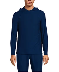 Lands' End Men's Long Sleeve Weekend Weight Hoodie