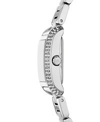 Michael Kors Women's Emery Three-Hand Silver-Tone Stainless Steel Watch 22mm and Bracelet Gift Set