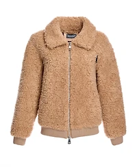 Julia & Stella by Maximilian Women's Sherpa Jacket