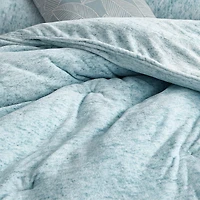 Coma Inducer Oversized King Comforter Set - Streaker - Smoke Blue