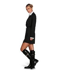 Belle & Bloom Make Me Feel Layered Shirt Dress