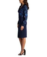 Tadashi Shoji Women's Auger French Cuff Dress
