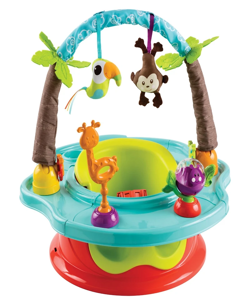 Bright Starts Baby Deluxe SuperSeat Wild Safari Baby Gear