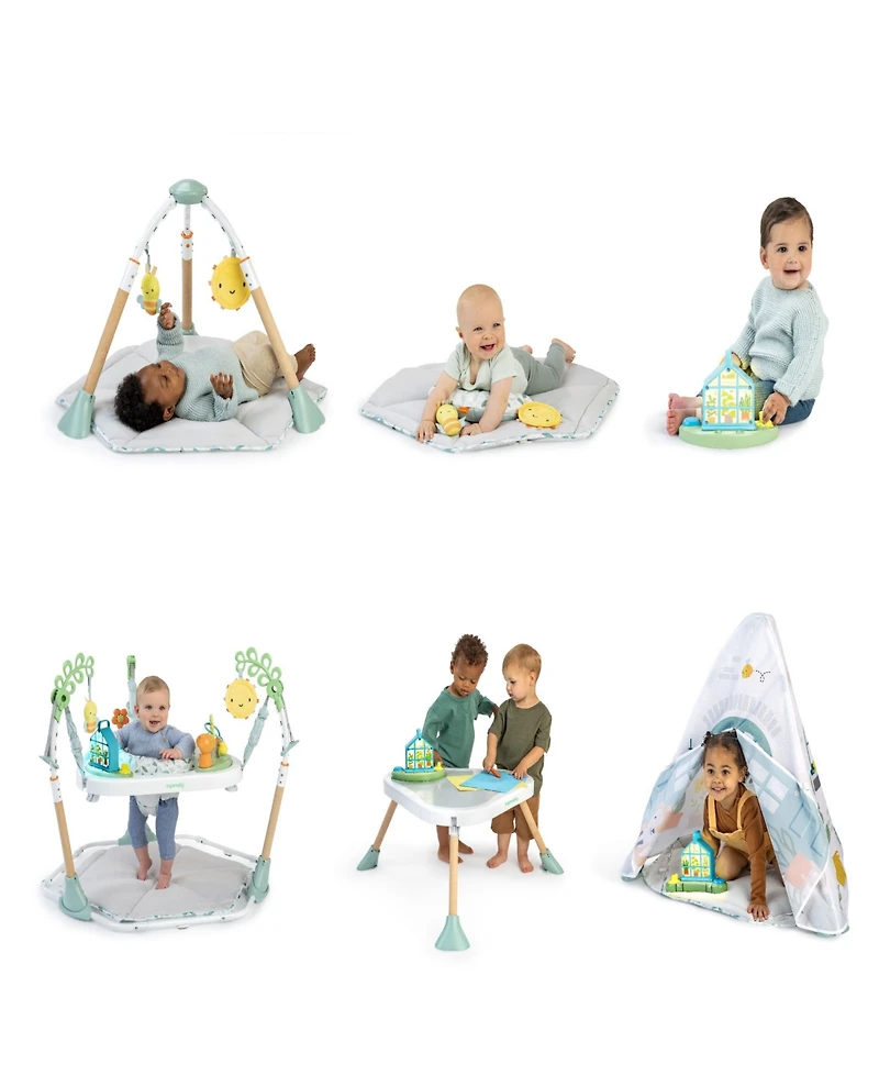 Ingenuity Baby Tummy to Toes 6-in-1 Milestones Center Baby Gear