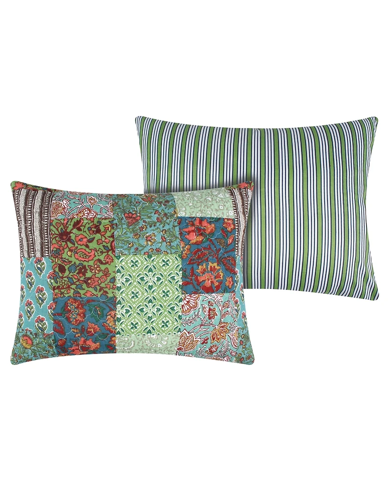 Greenland Home Fashions Jasmin Vintage Boho Reversible 2-Pc. Quilt Set, Twin/Twin Xl