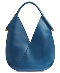 Donna Karan New York Baldwin Large Shoulder with Leather Wrapped Rounded Handle