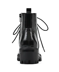 White Mountain Women's Tappy Lug Sole Combat Boots