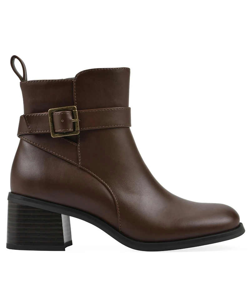 White Mountain Women's Narrows Heeled Booties