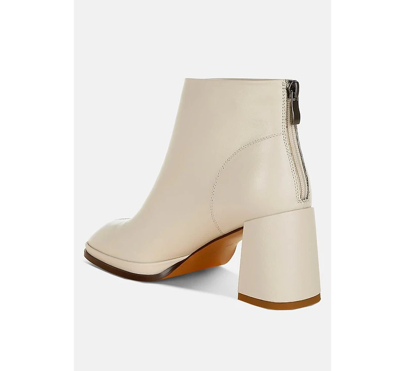 Armada Genuine Leather Square Toe Boots