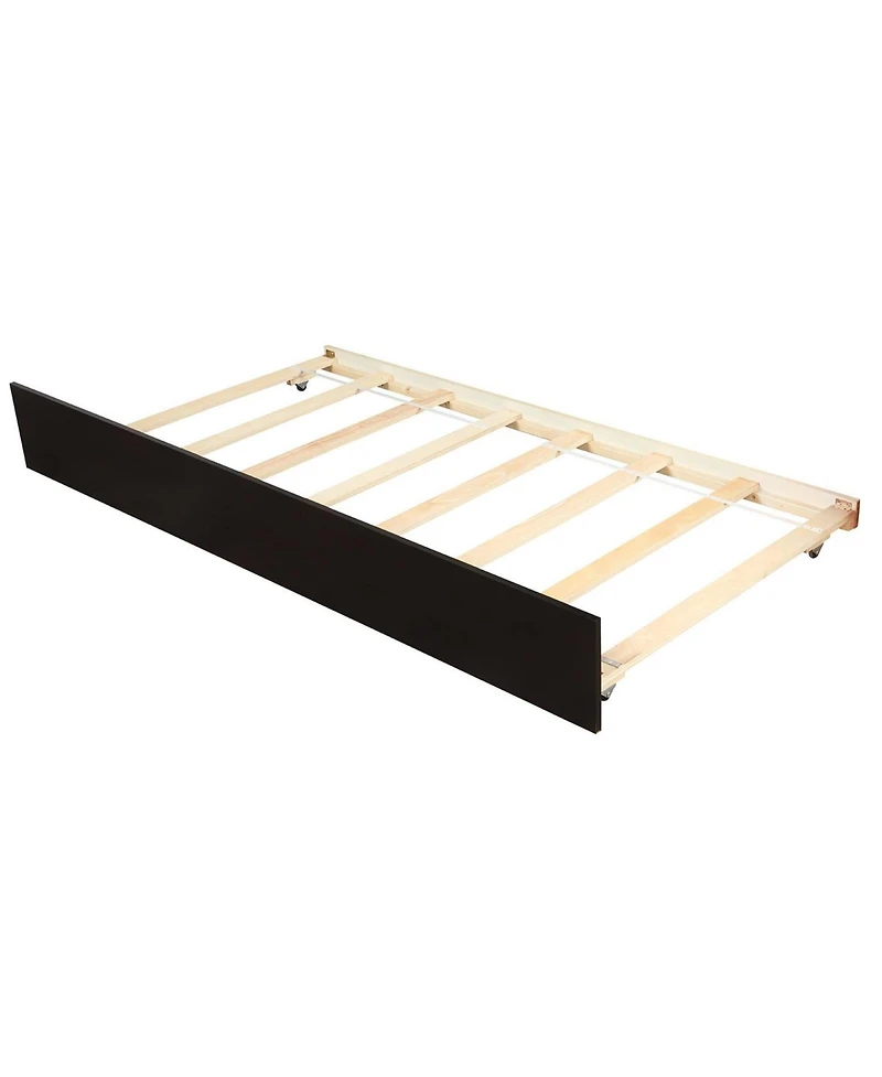 Slickblue Twin Size Platform Bed with Trundle for Space-Saving Sleep Solutions