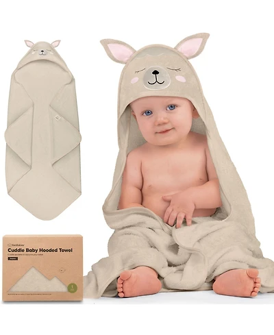 KeaBabies Cuddle Baby Hooded Towel, Bath Towels, Beach Towel for Newborn