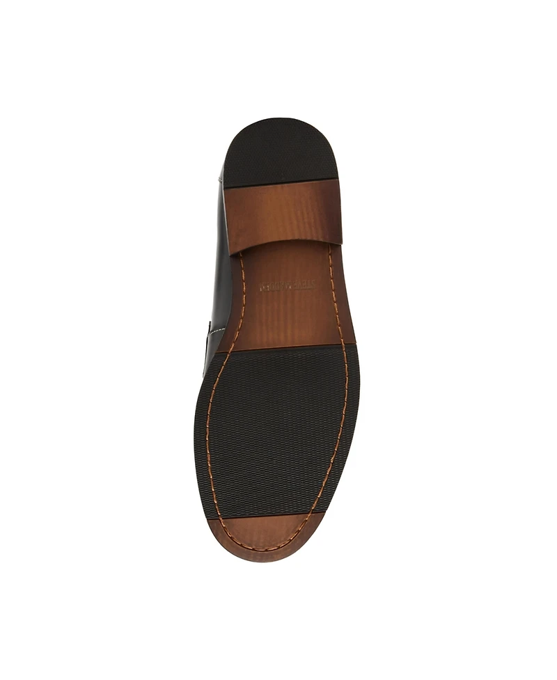 Steve Madden Men's Natan Penny Moc Toe Loafer
