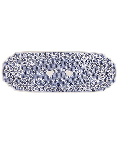 Vietri Uccello Long Oval Platter