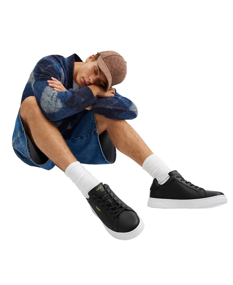 Coach Men's High Line Lace-up Closure Sneaker