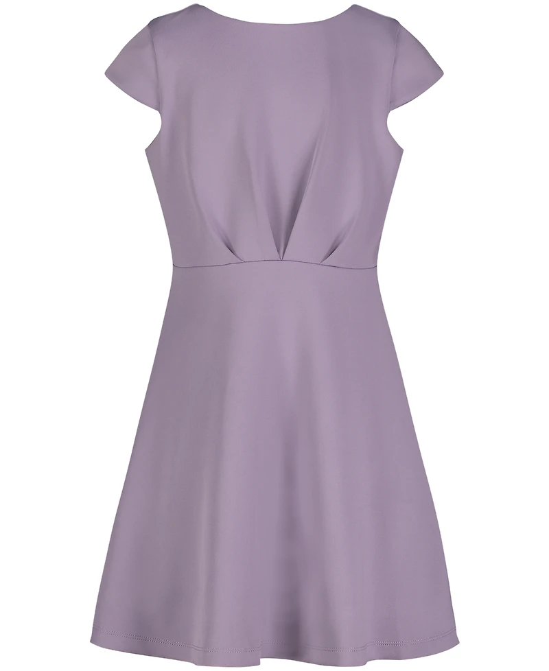 Calvin Klein Big Girls Soft Pleated Dress