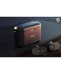 Philips Fidelio Wireless Earbuds – Premium Hi-Res Audio, 34H Playtime, Active Noise Cancellation, Luxurious Comfort, Secure Fit