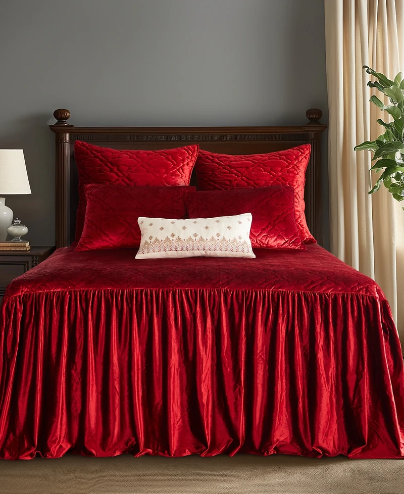 Levtex Caserta Velvet Bedspread, Queen