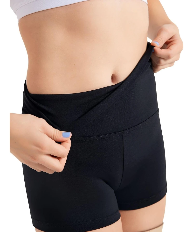 Capezio Women's Fold-Over Boyshort
