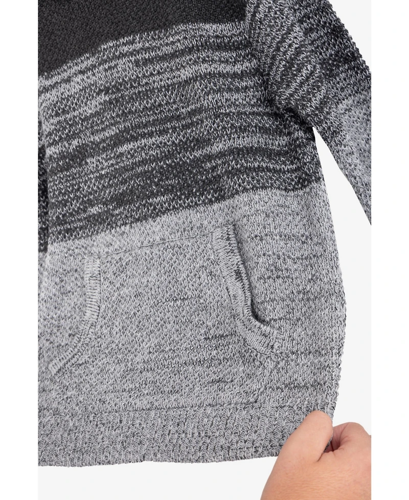 Xray Boys Colorblock Pullover Hood Sweater