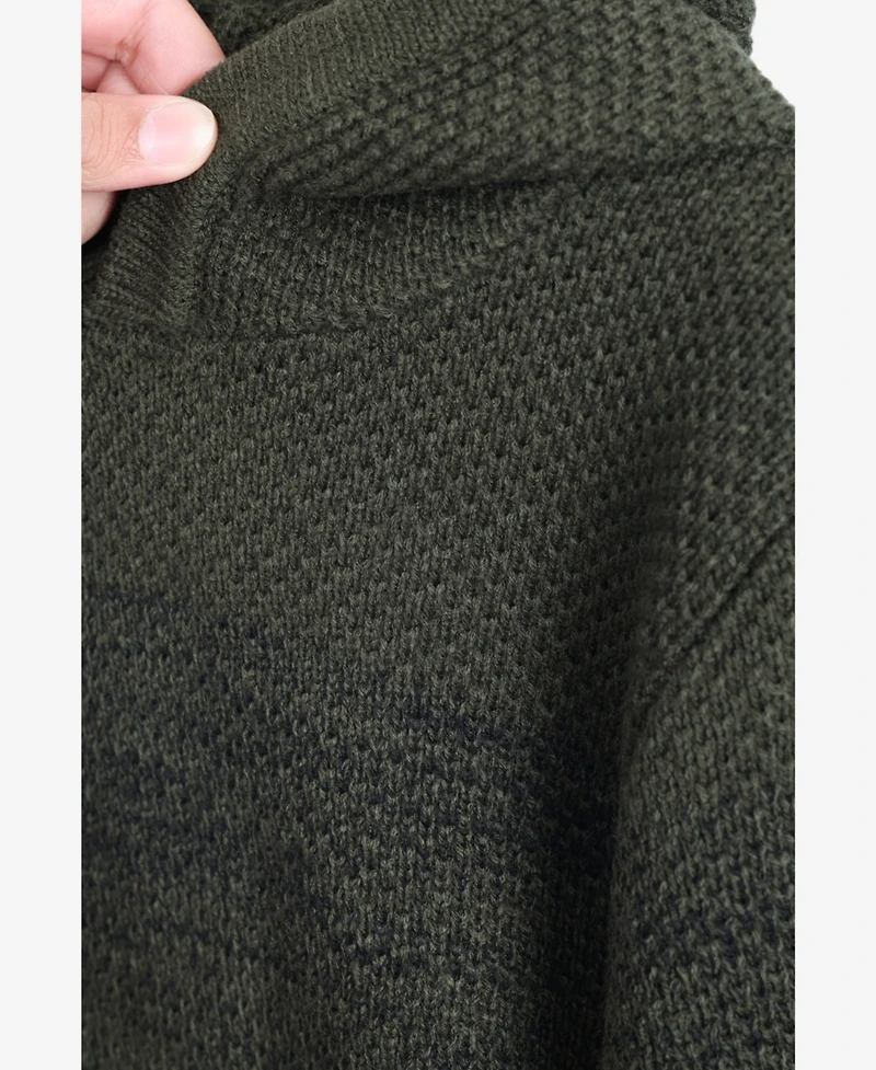 Xray Boys Colorblock Pullover Hood Sweater