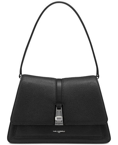 Karl Lagerfeld Paris Mercerie Medium Leather Satchel