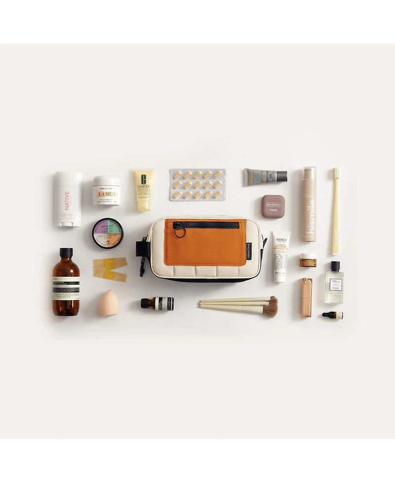 Bagsmart Walker 2L Waterproof Dopp Kit Tangerine