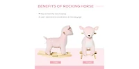 Slickblue Best Baby Rocking Horse for Kids Aged 3 to 6 Years Safe and Fun Ride-On Toy