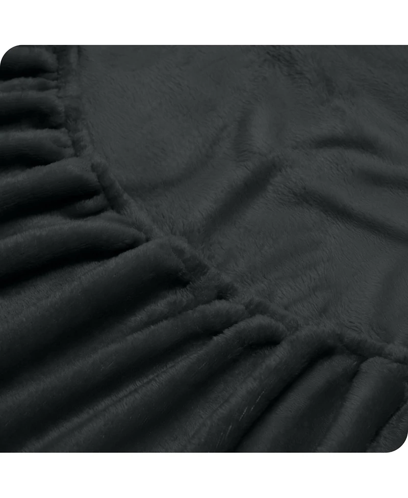Bare Home Micro plush Fleece Queen Sheet Set