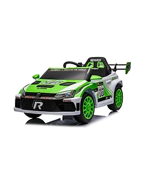 Streamdale 12V Kids Electric Ride-On Car with Music, Lights, and Remote Control