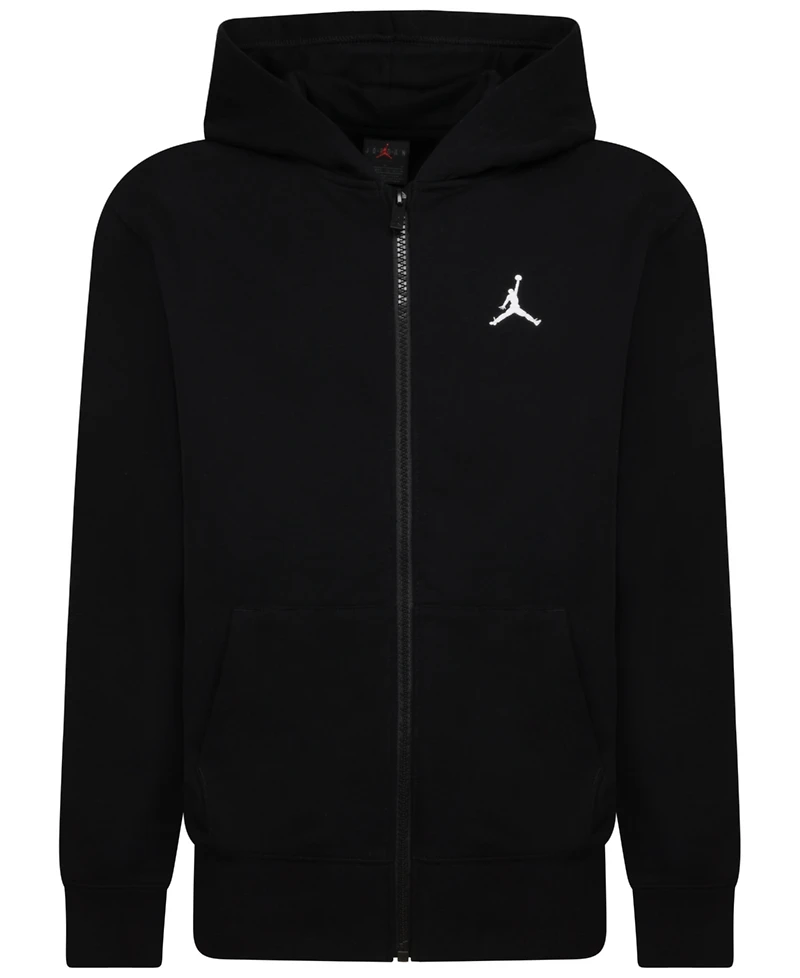 Jordan Big Boys Mj Brooklyn French Terry Full-Zip Hoodie