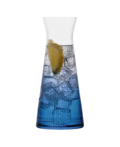 Anton Studio Designs Empire Blue Water Carafe