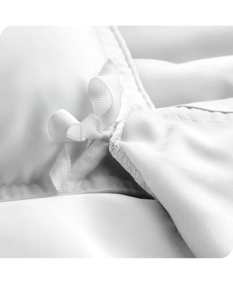 Bare Home Organic Cotton Jersey Duvet Cover Set Full/Queen