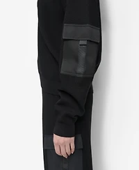 Dkny Women's Cargo V-Neck Sweater