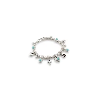 UNOde50 Sterling Silver Plated Metal Alloy Ball Bracelet