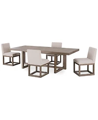 Portmore 5 Pc Rectangular Set (Table & 4 Side Chairs), Created for Macy's