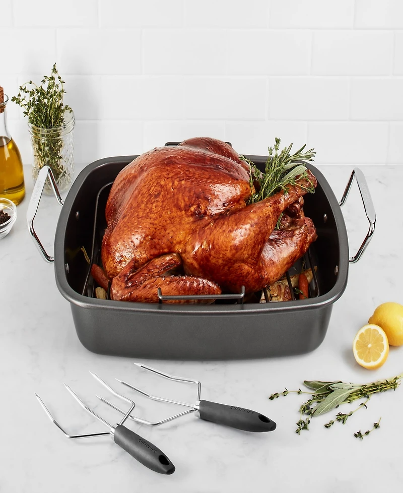 Cuisinart Curve Handle Stainless Steel Turkey Lifters, Set of 2