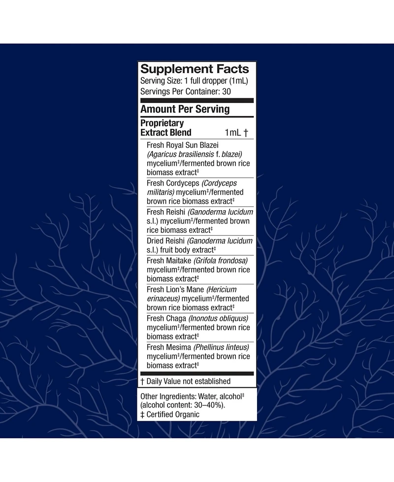 Host Defense Stamets 7 Extract - 7 Species Blend