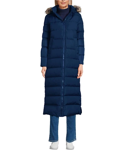 Lands' End Women's Max 600 Down Long Maxi Coat
