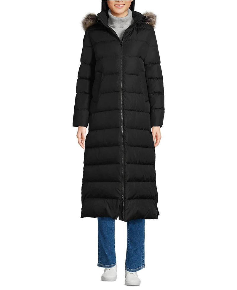 Lands' End Women's Max 600 Down Long Maxi Coat